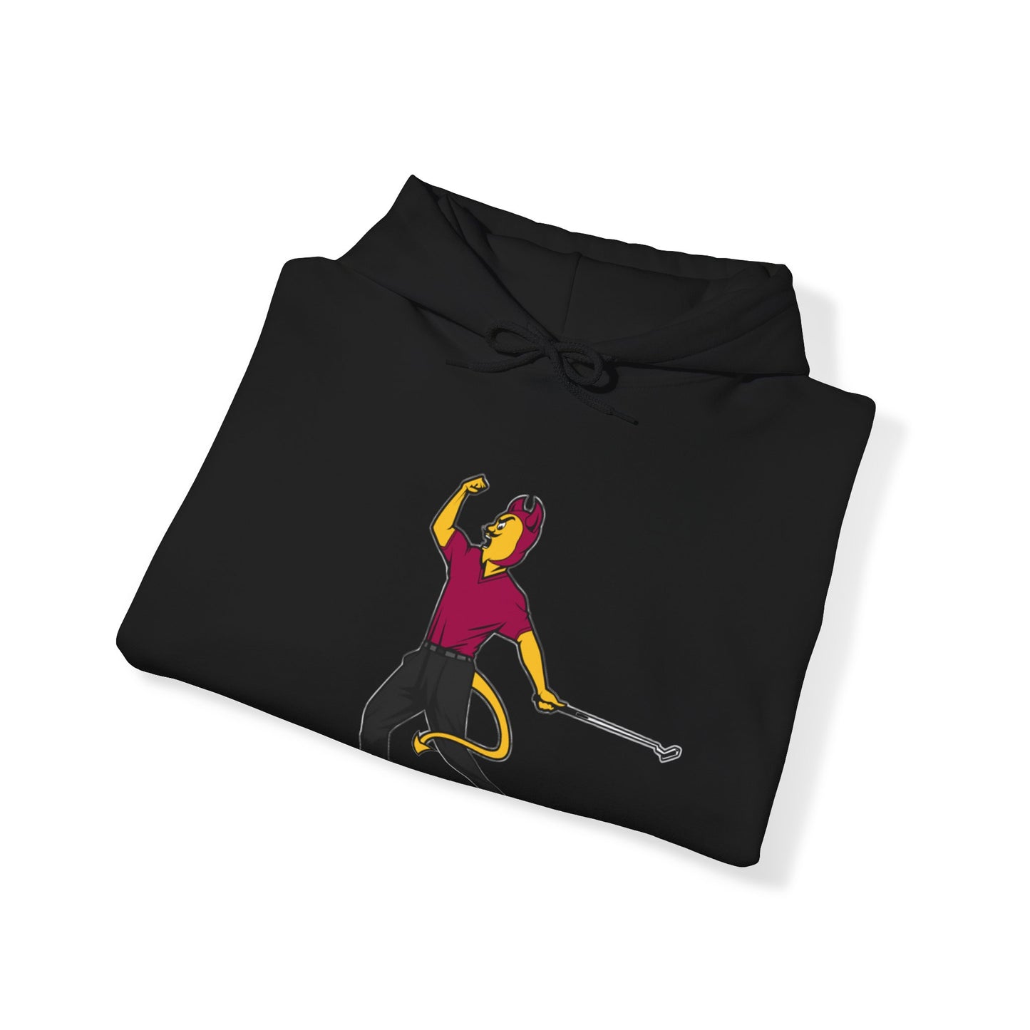 Unisex Heavy Blend™ Hooded Sweatshirt | ASU Sun Devils | Sparky | Tiger Woods Fist Pump