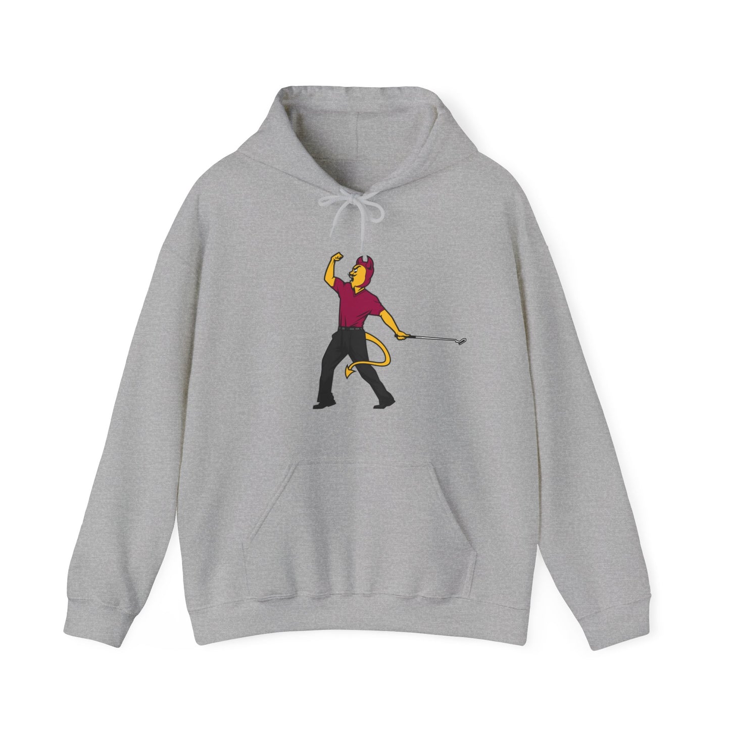 Unisex Heavy Blend™ Hooded Sweatshirt | ASU Sun Devils | Sparky | Tiger Woods Fist Pump