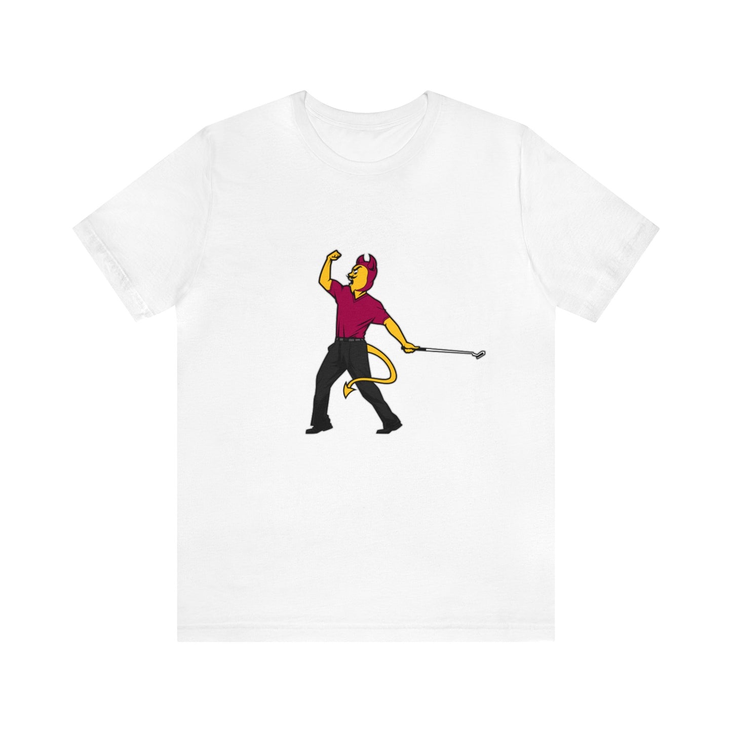 Short Sleeve Tee | ASU Sun Devils | Sparky | Tiger Woods Fist Pump