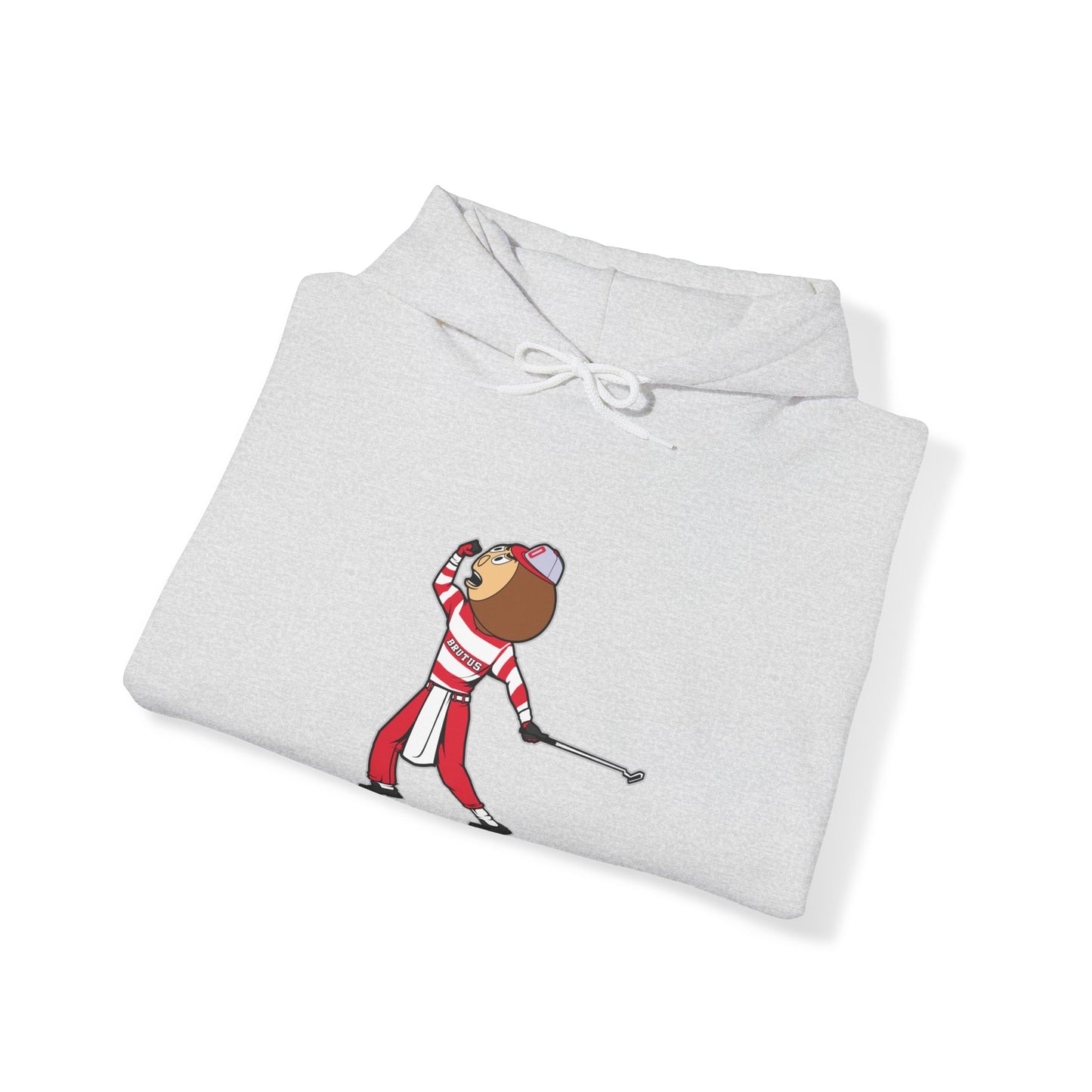 Unisex Heavy Blend™ Hooded Sweatshirt | OSU Buckeyes | Brutus | Tiger Woods Fist Pump