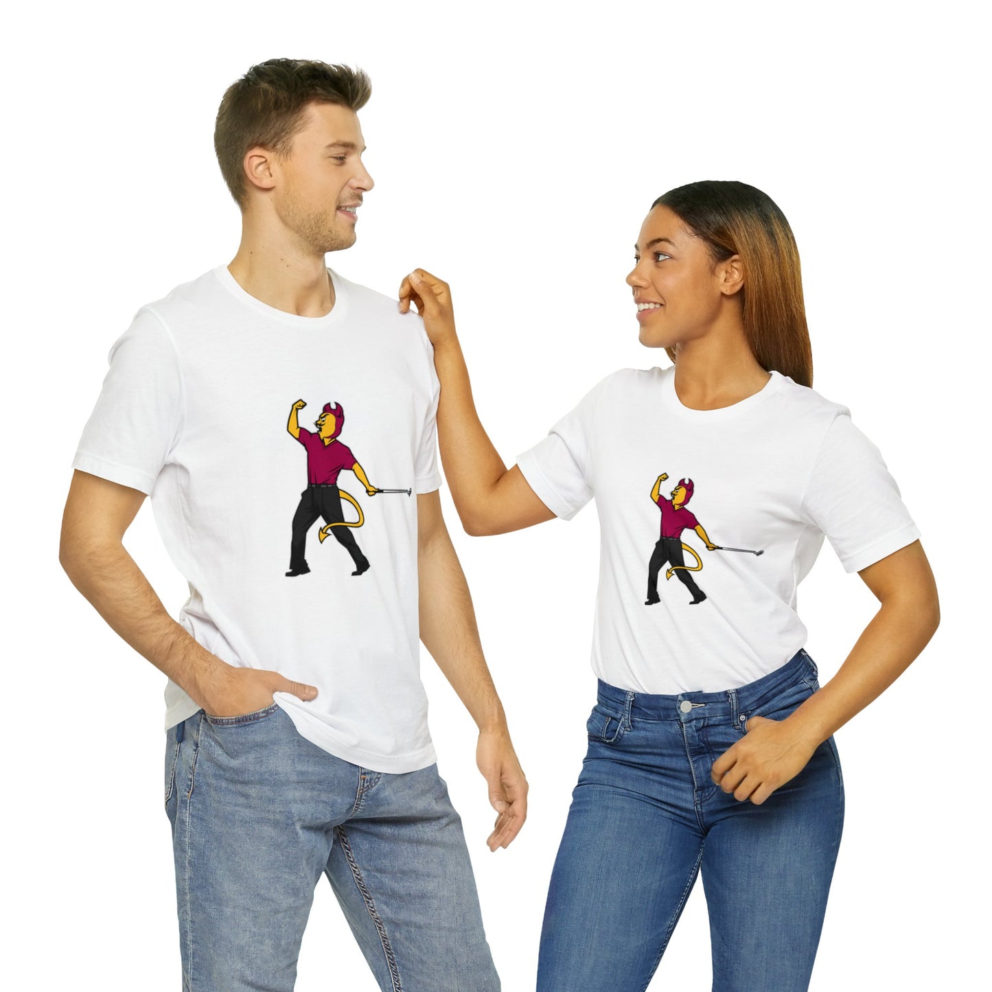 Short Sleeve Tee | ASU Sun Devils | Sparky | Tiger Woods Fist Pump