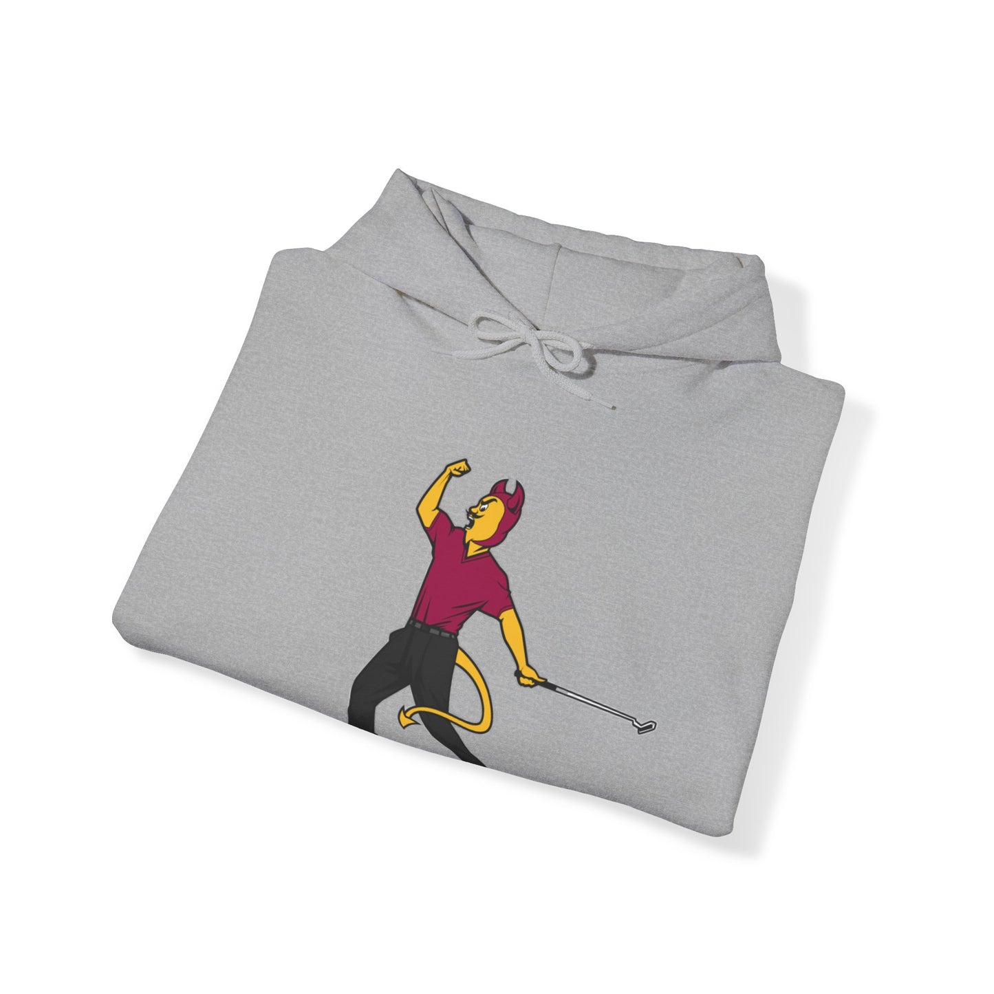 Unisex Heavy Blend™ Hooded Sweatshirt | ASU Sun Devils | Sparky | Tiger Woods Fist Pump