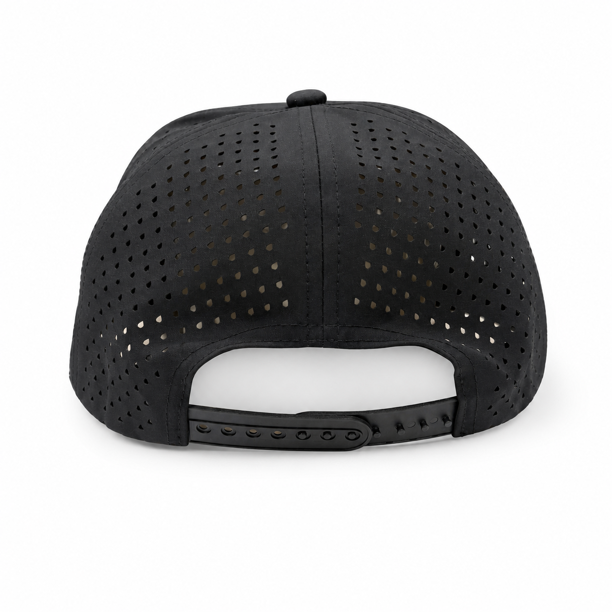 Herbie Husker Golf Rope Hat – Black Breathable Snapback | Iconic Hats